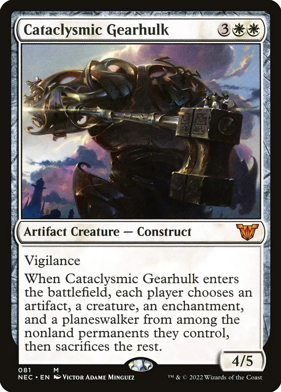 Cataclysmic Gearhulk | Inglés | NM | NEC 1