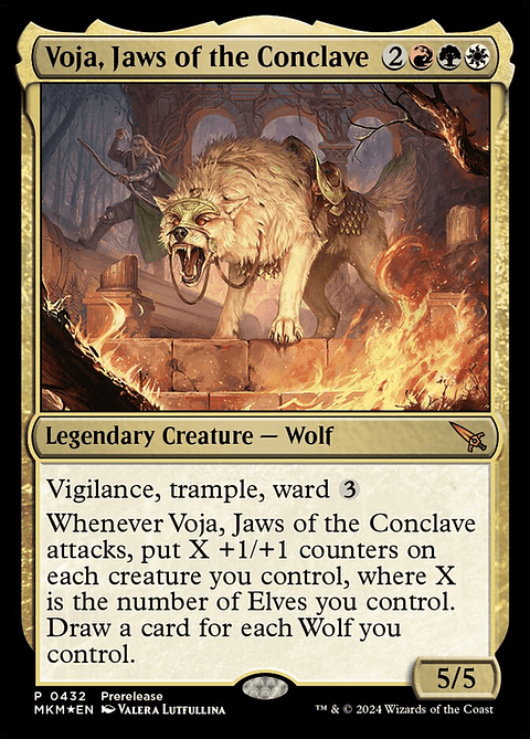 Voja, Jaws of the Conclave (Launch foil) | Español | NM | MKM