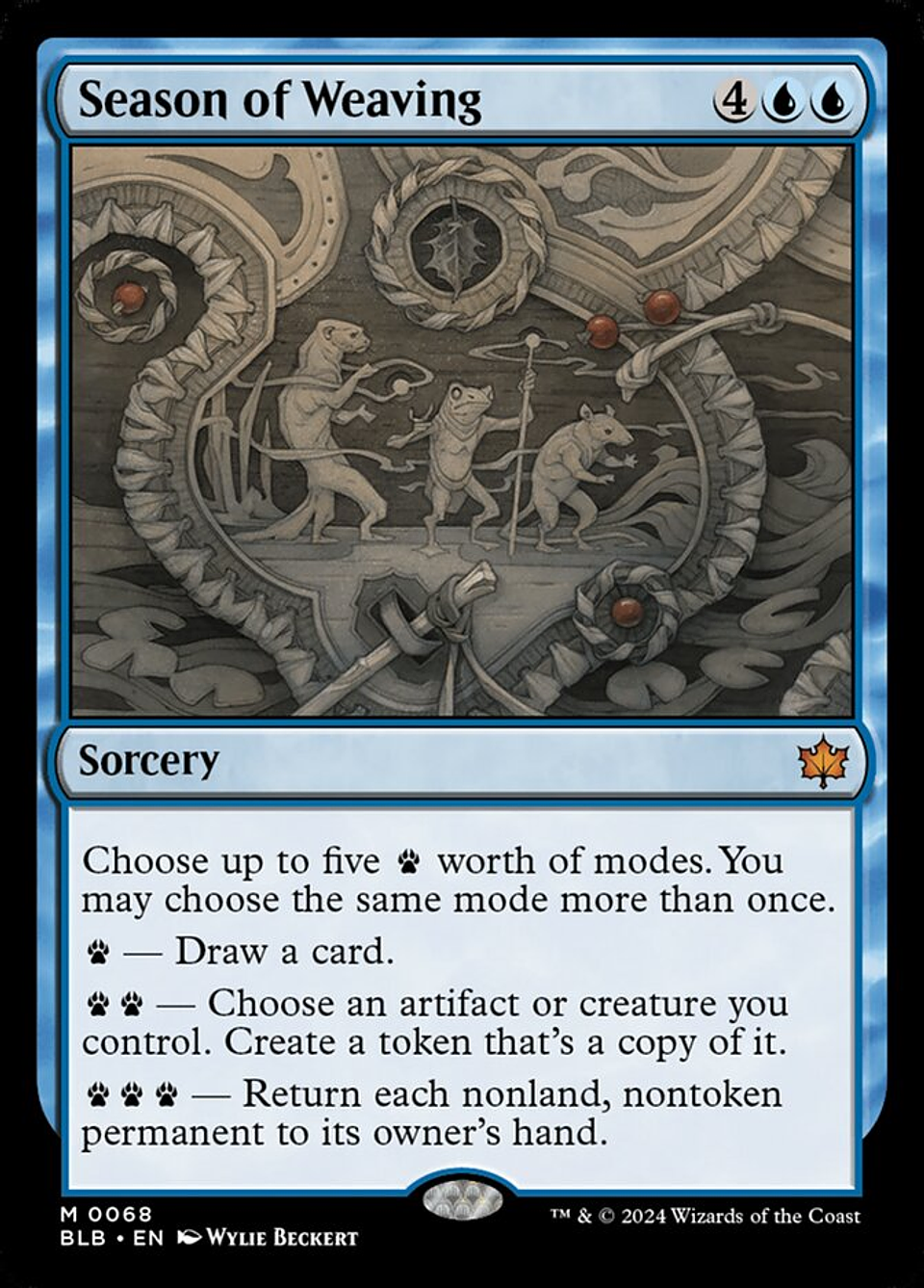 Season of Weaving | Inglés | NM | BLB 1