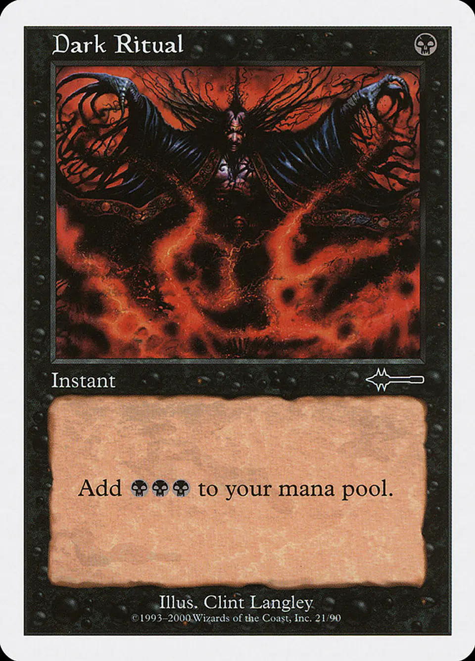 Dark Ritual (Retro Frame) | Inglés | NM | BTD 1