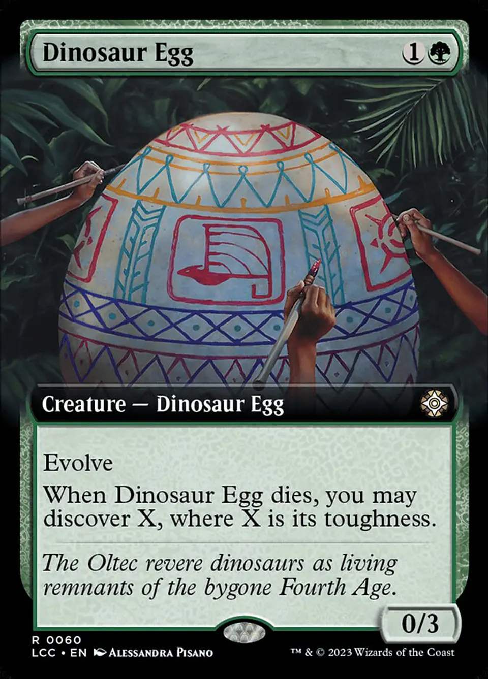 Dinosaur Egg (Extended Art) | Inglés | NM | LCC 1