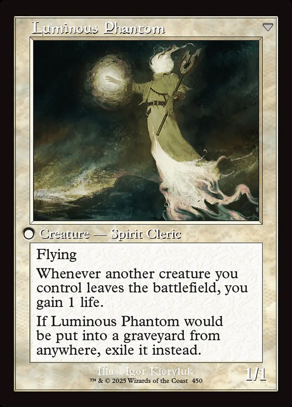 Lunarch Veteran // Luminous Phantom (Retro Frame) | Inglés | NM | INR 2