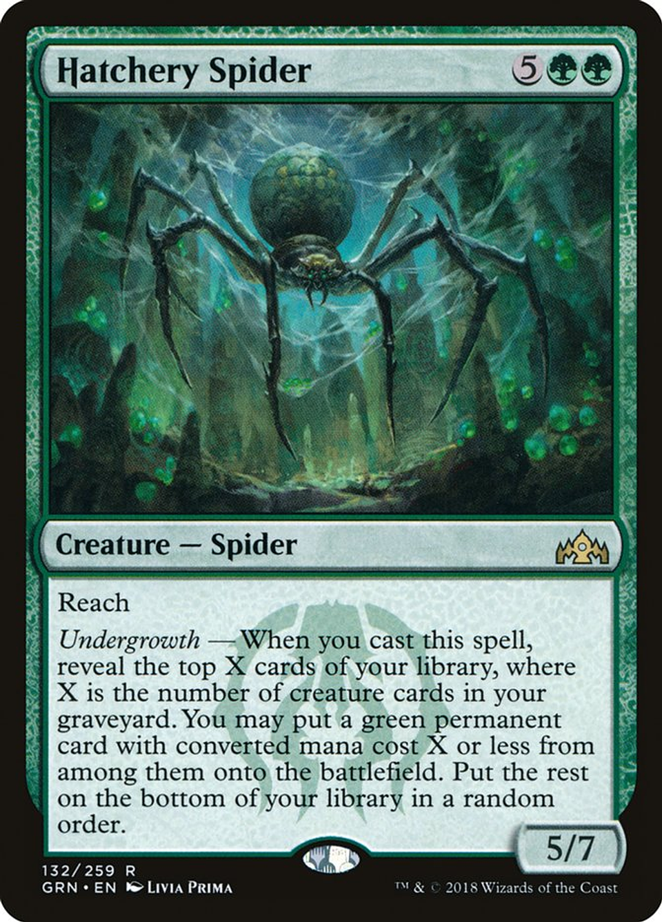 Hatchery Spider | Inglés | NM | GRN 1
