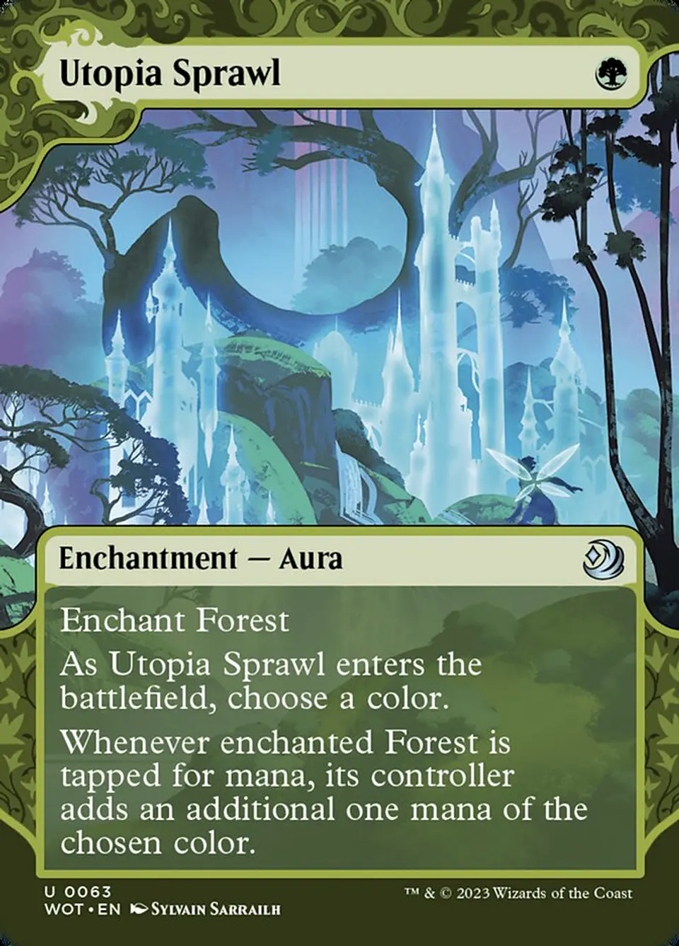 Utopia Sprawl (Showcase foil) | Inglés | NM | WOT 1