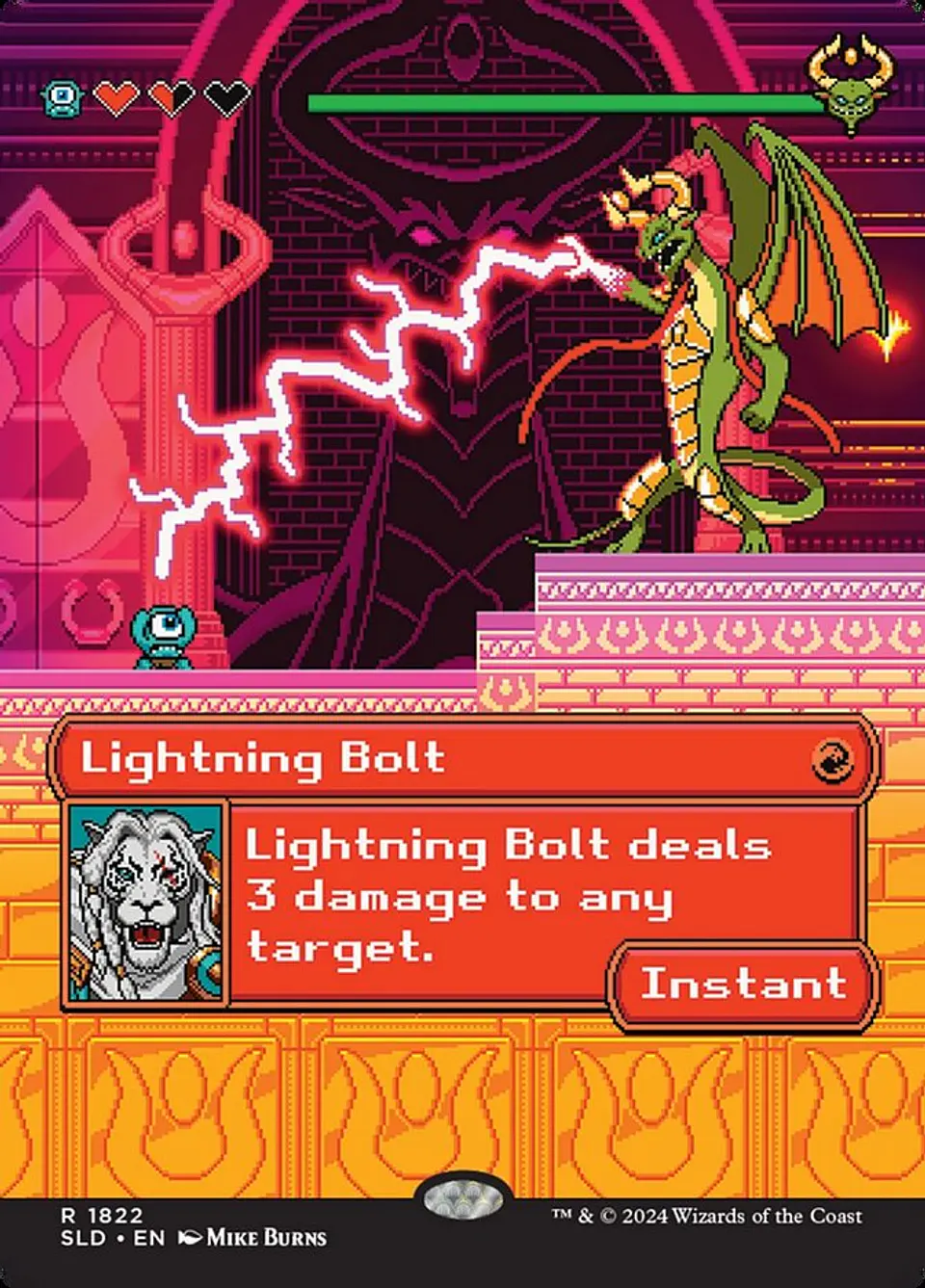 Lightning Bolt (Borderless) | Inglés | NM | SLD 1