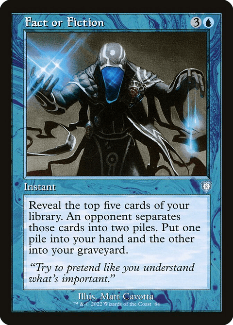 Fact or Fiction (Retro Frame) | Inglés | NM | BRC