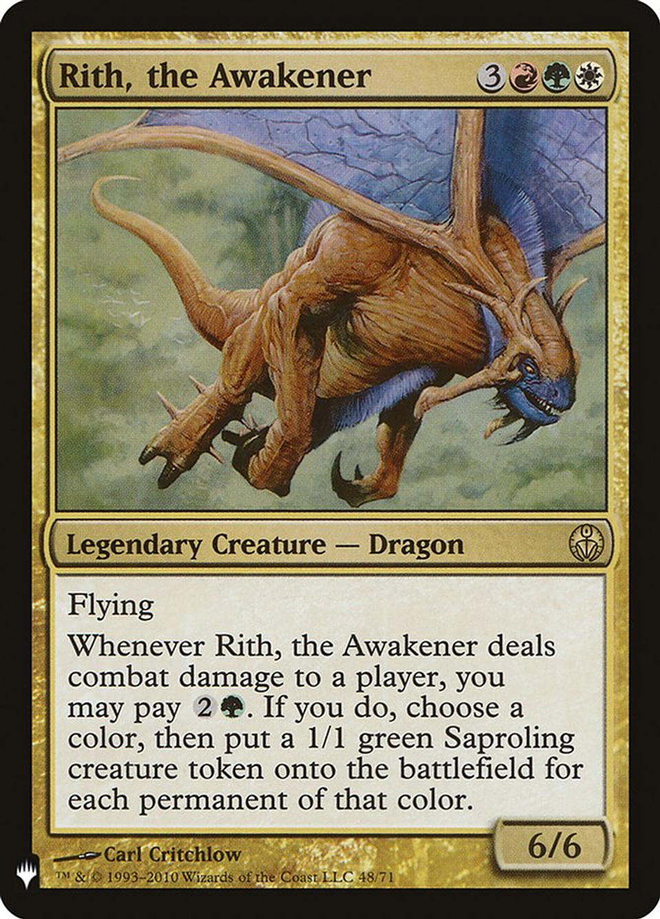 Rith, the Awakener | Inglés | NM | PLST 1