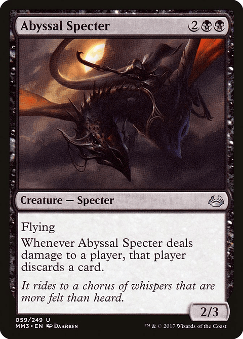 Abyssal Specter (foil) | Inglés | NM | MM3