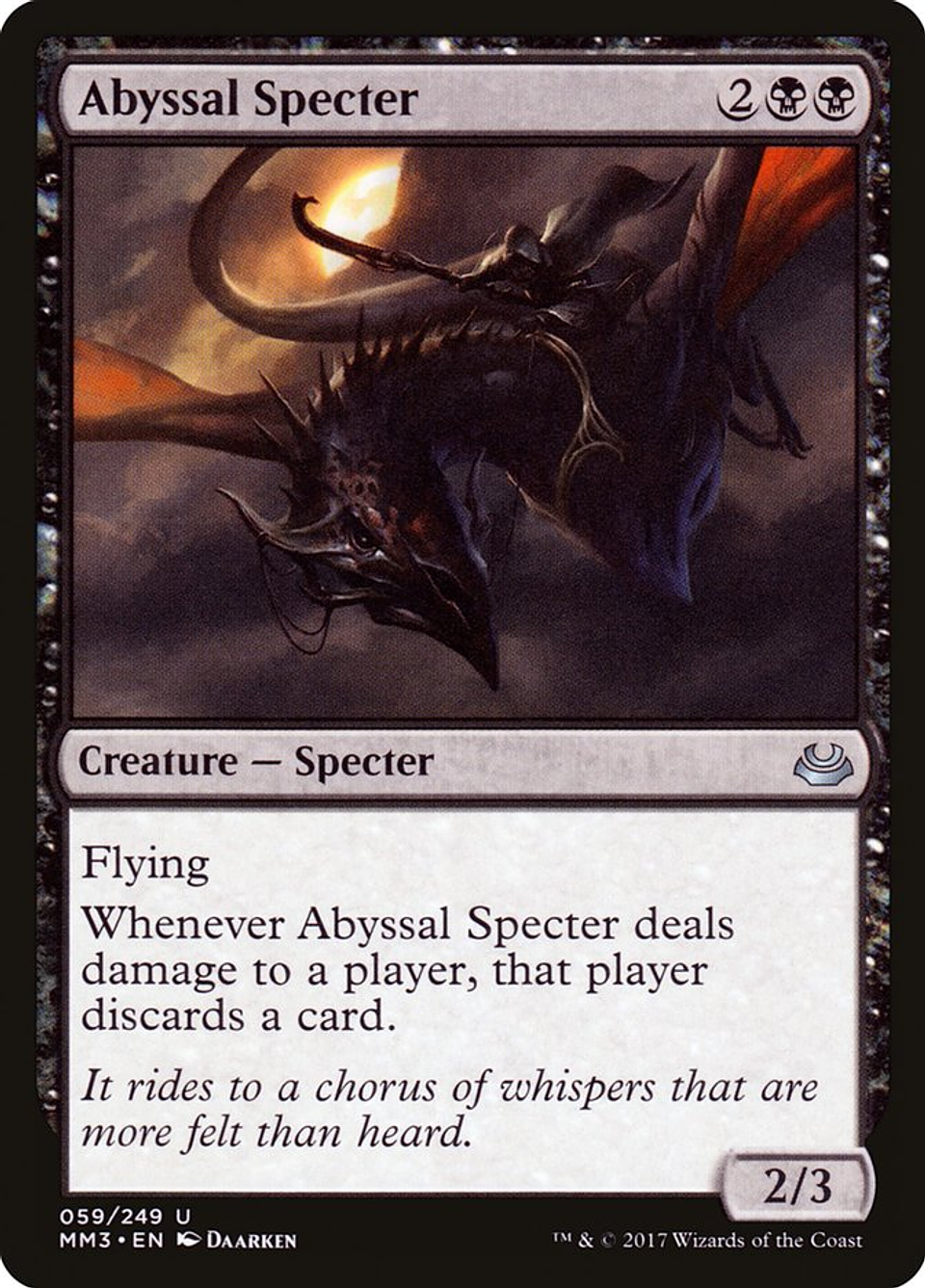 Abyssal Specter (foil) | Inglés | NM | MM3 1