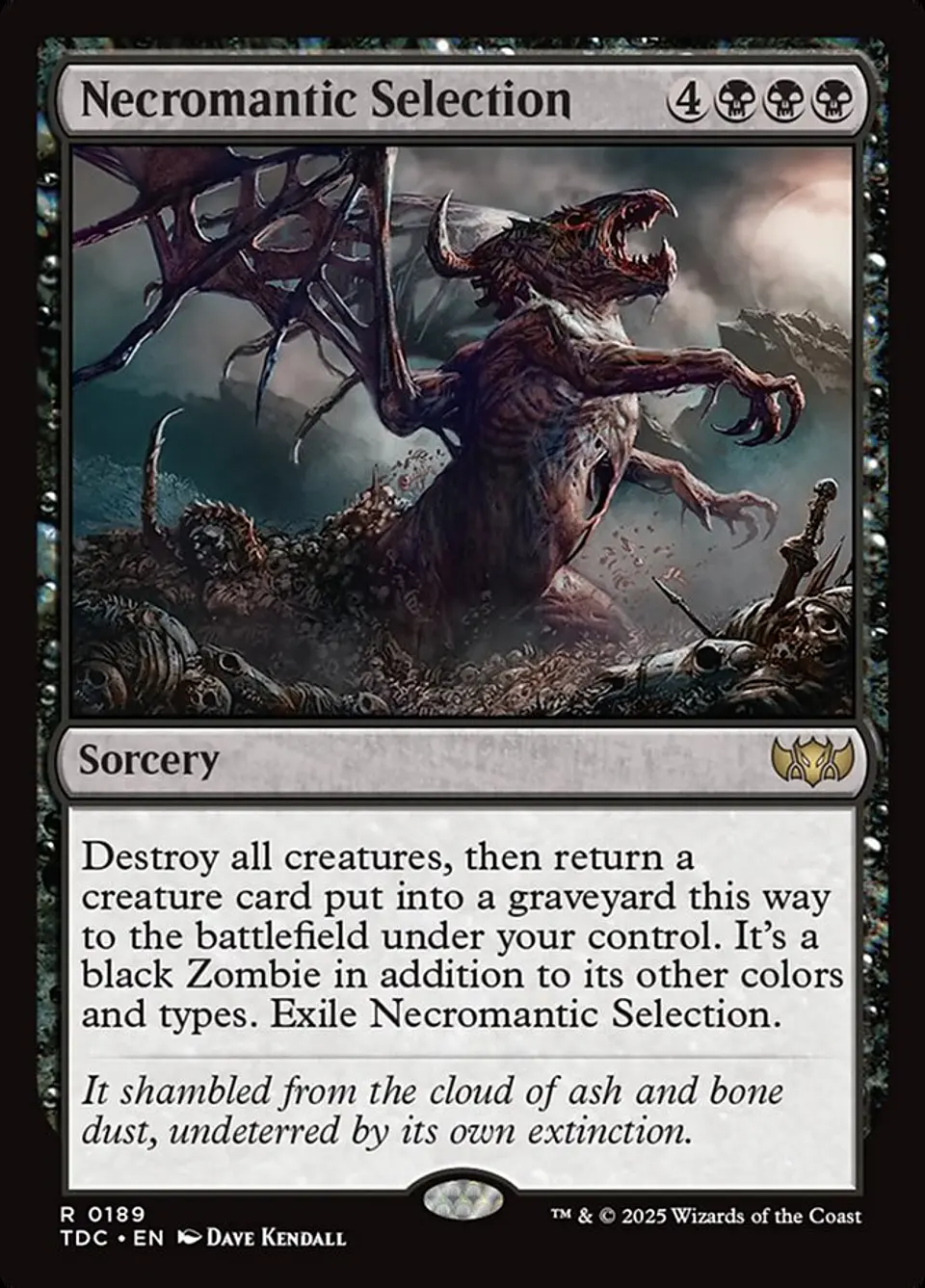 Necromantic Selection | Inglés | NM | TDC 1