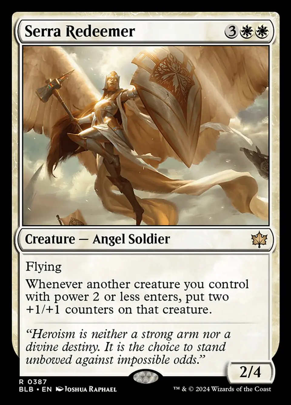 Serra Redeemer | Inglés | NM | BLB 1