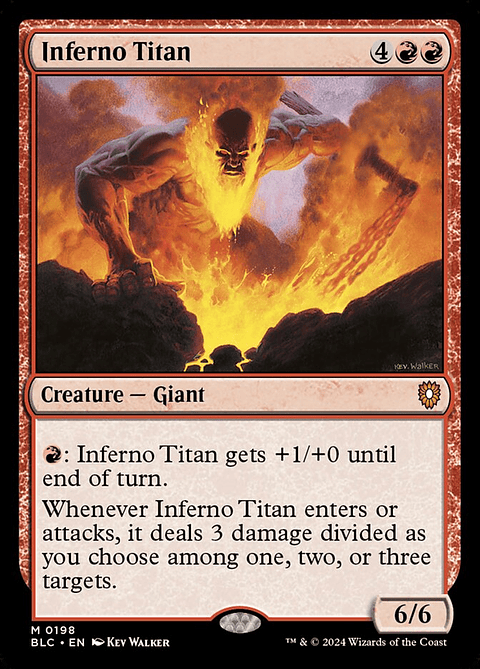 Inferno Titan | Inglés | NM | BLC