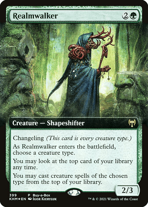 Realmwalker (Extended Art foil) | Español | NM | KHM
