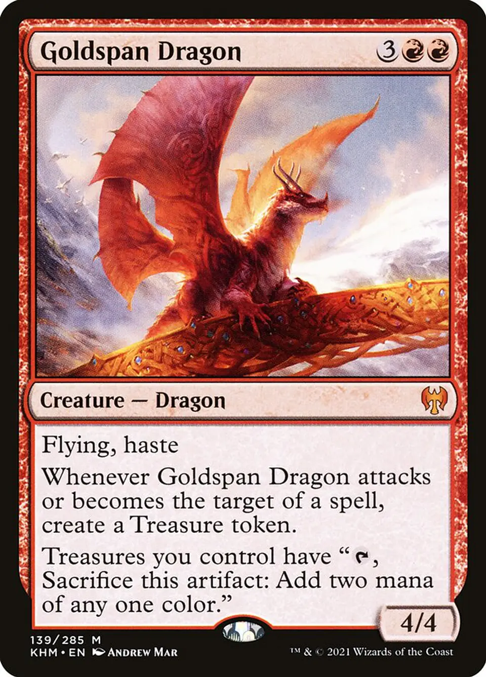 Goldspan Dragon | Español | EX | KHM 1