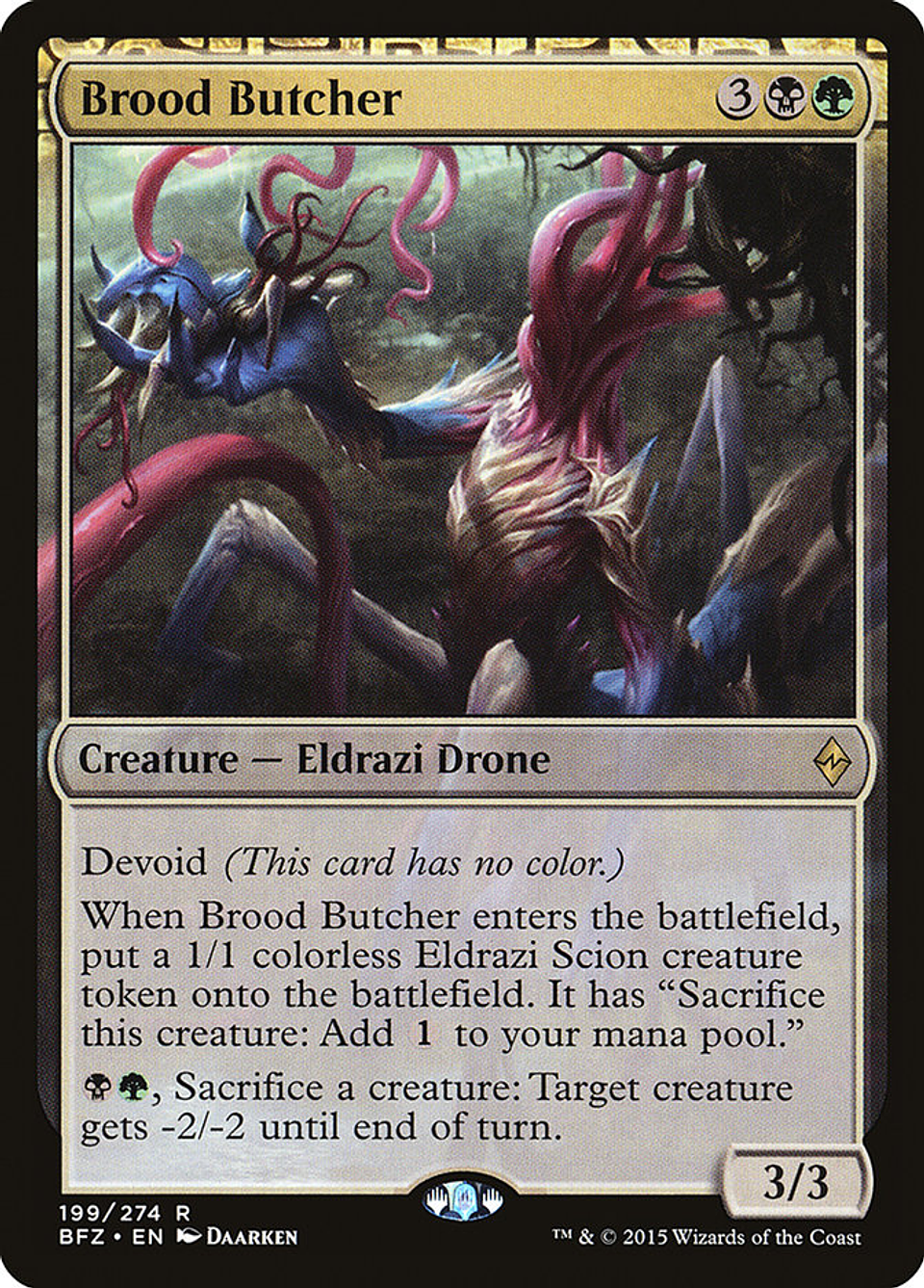 Brood Butcher | Español | NM | BFZ 1