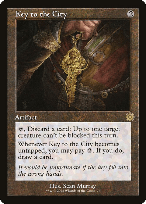 Key to the City (Retro Frame foil) | Inglés | NM | BRR