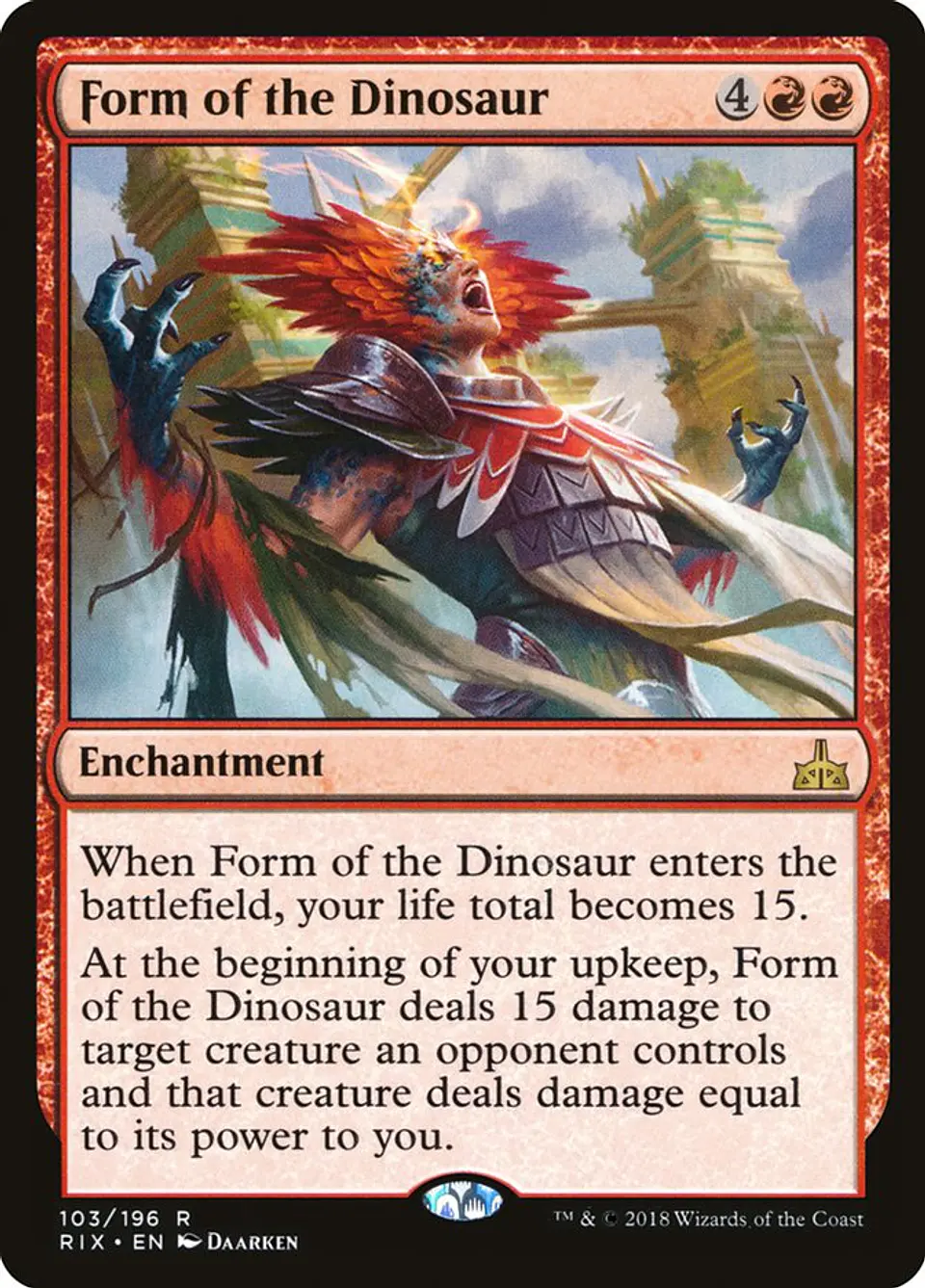 Form of the Dinosaur | Español | NM | RIX 1