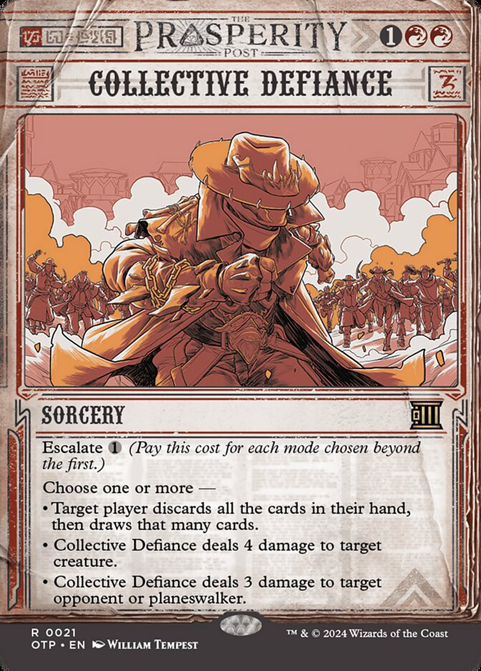 Collective Defiance (Showcase) | Español | NM | OTP 1