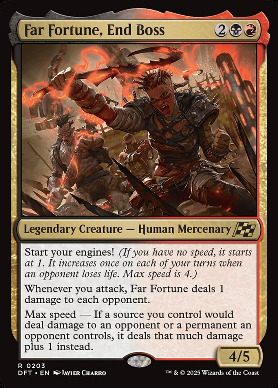 Far Fortune, End Boss | Inglés | NM | DFT 1