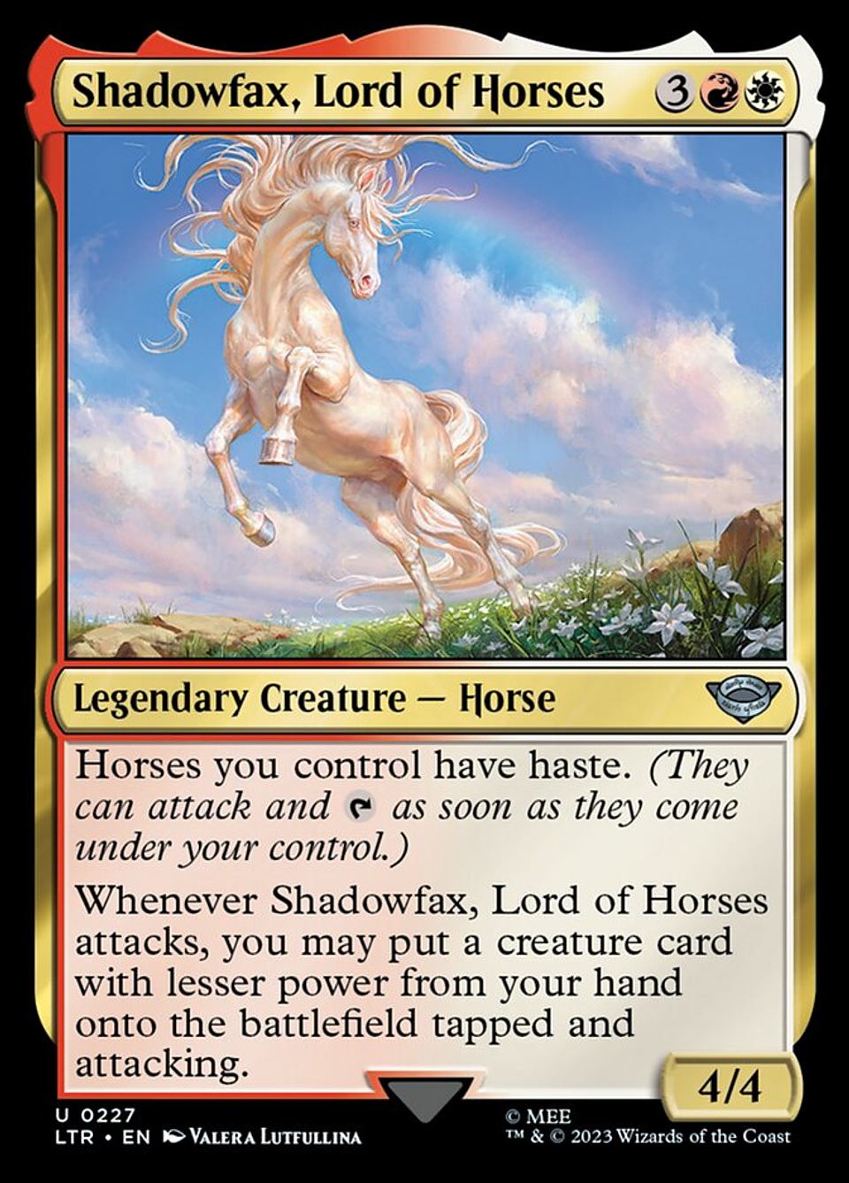 Shadowfax, Lord of Horses | Inglés | NM | LTR 1