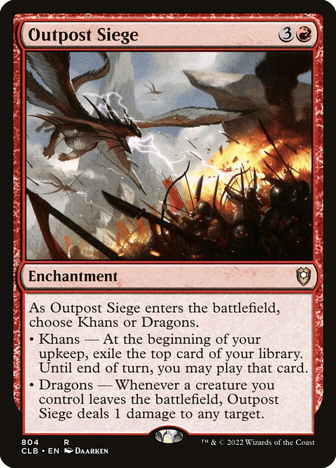 Outpost Siege | Inglés | NM | CLB