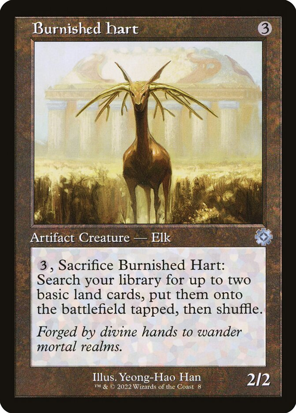 Burnished Hart (Retro Frame foil) | Español | NM | BRR 1