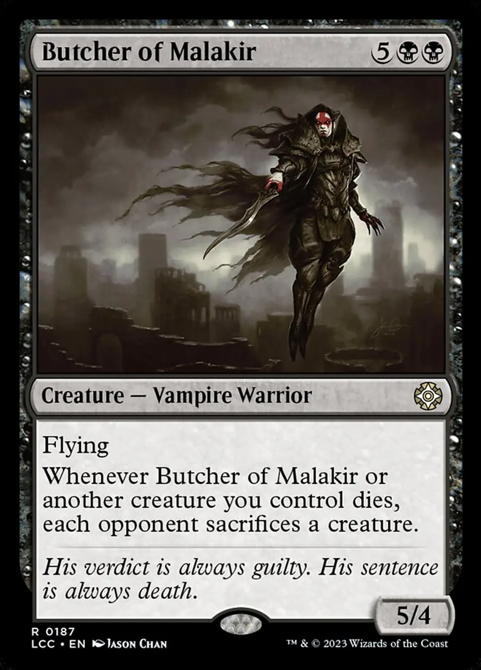 Butcher of Malakir | Inglés | NM | LCC 1