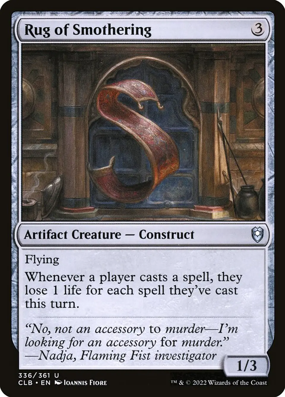 Rug of Smothering | Inglés | NM | CLB 1