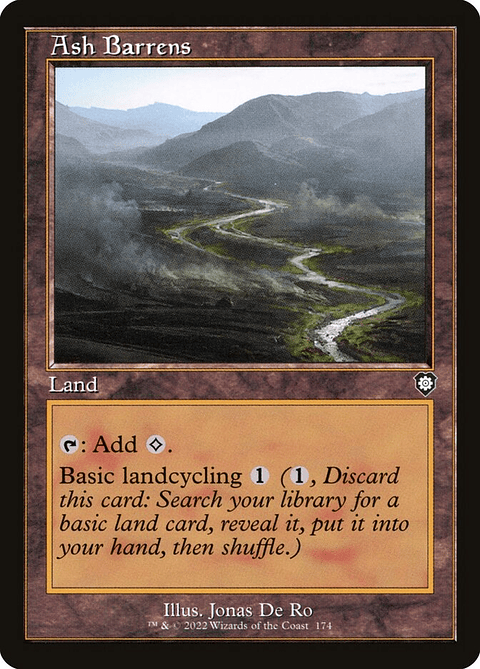 Ash Barrens (Retro Frame) | Inglés | NM | BRC