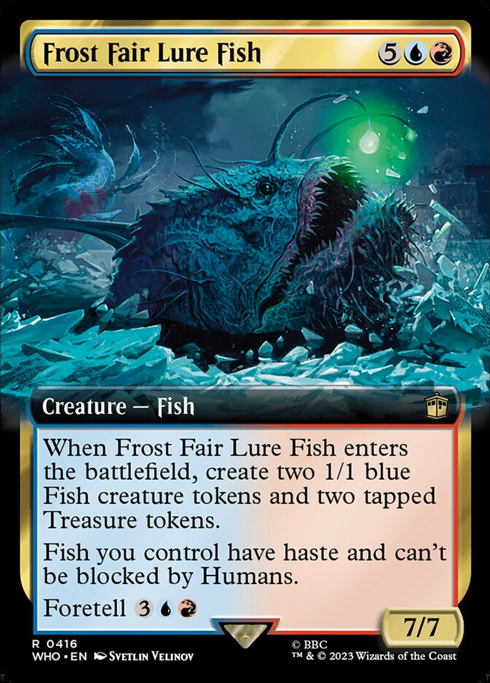 Frost Fair Lure Fish (Extended Art) | Inglés | NM | WHO 1