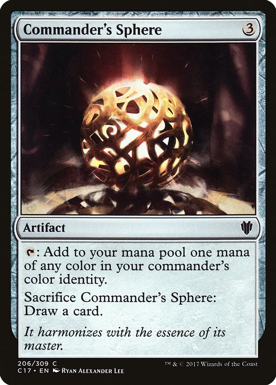 Commander's Sphere | Español | NM | C17 1
