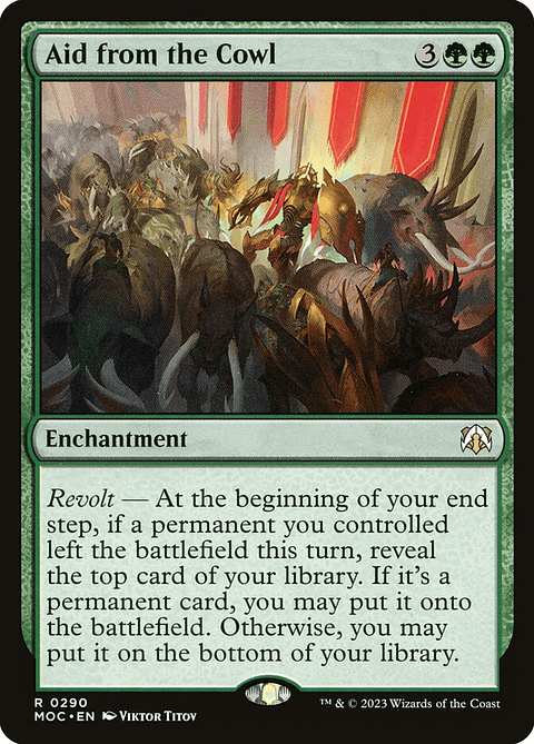 Aid from the Cowl | Inglés | NM | MOC