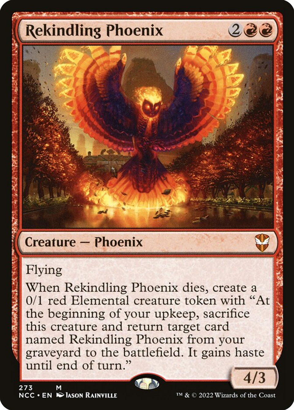 Rekindling Phoenix | Español | NM | NCC 1