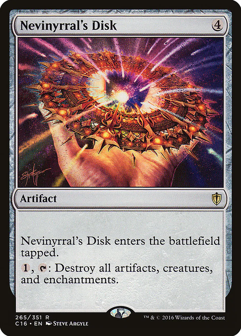 Nevinyrral's Disk | Español | EX | C16 1