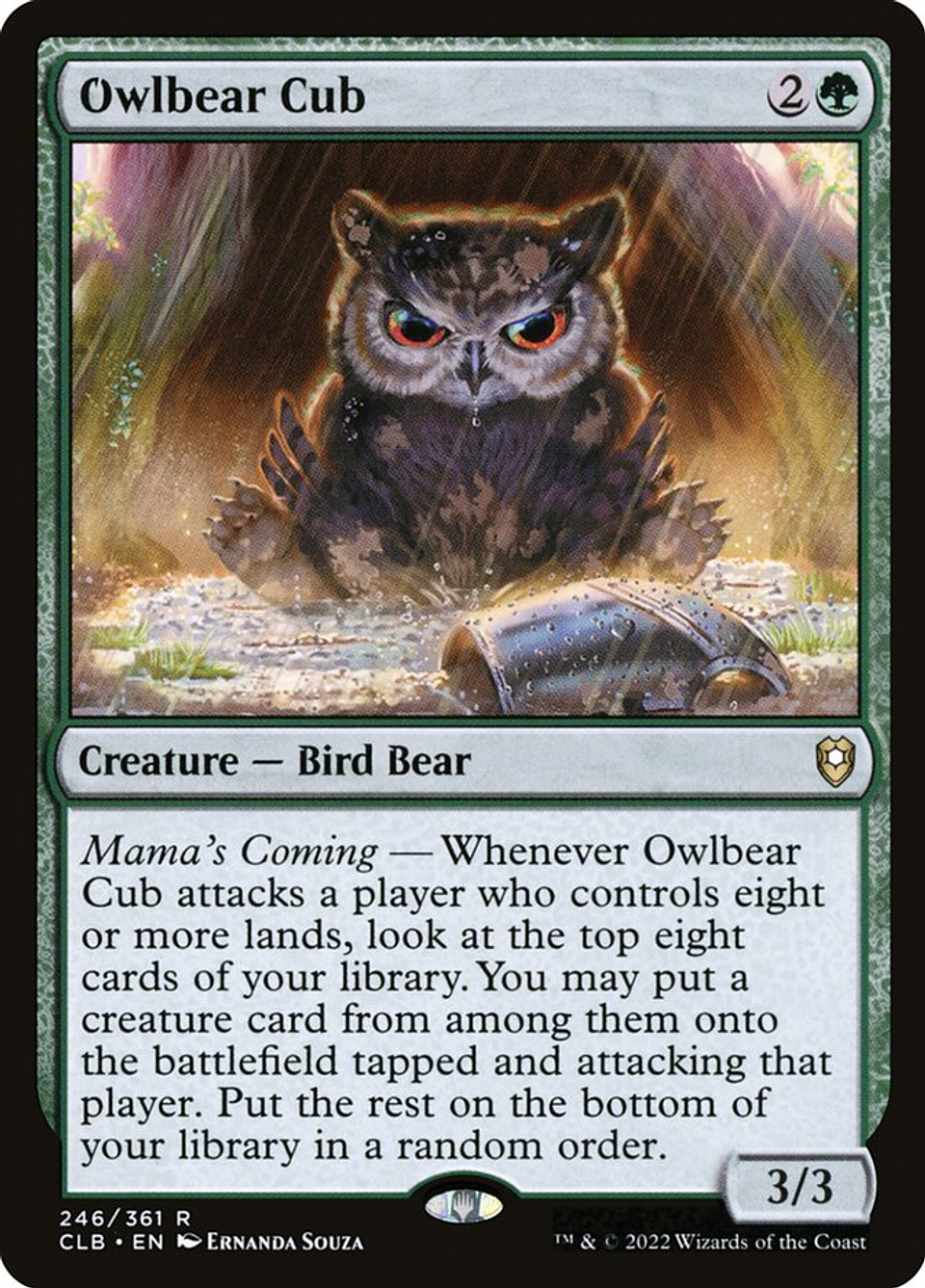 Owlbear Cub | Inglés | NM | CLB 1