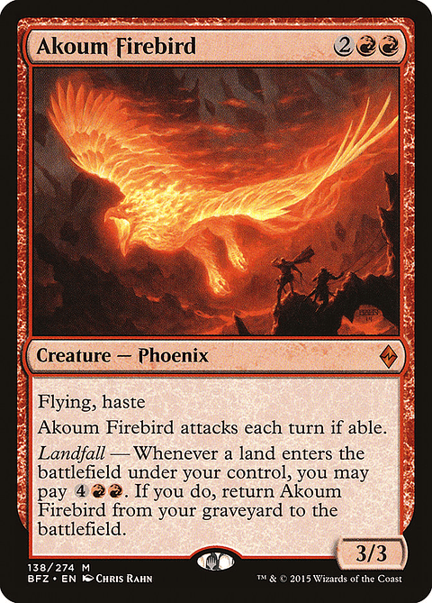 Akoum Firebird | Español | EX | BFZ