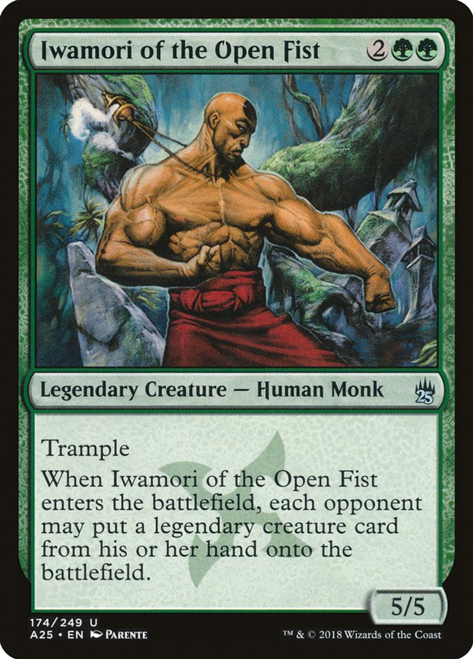 Iwamori of the Open Fist (foil) | Inglés | NM | A25 1