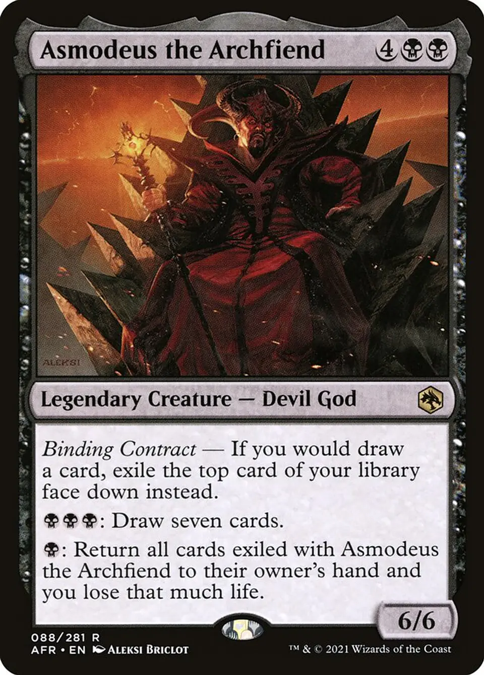 Asmodeus the Archfiend | Inglés | NM | AFR 1