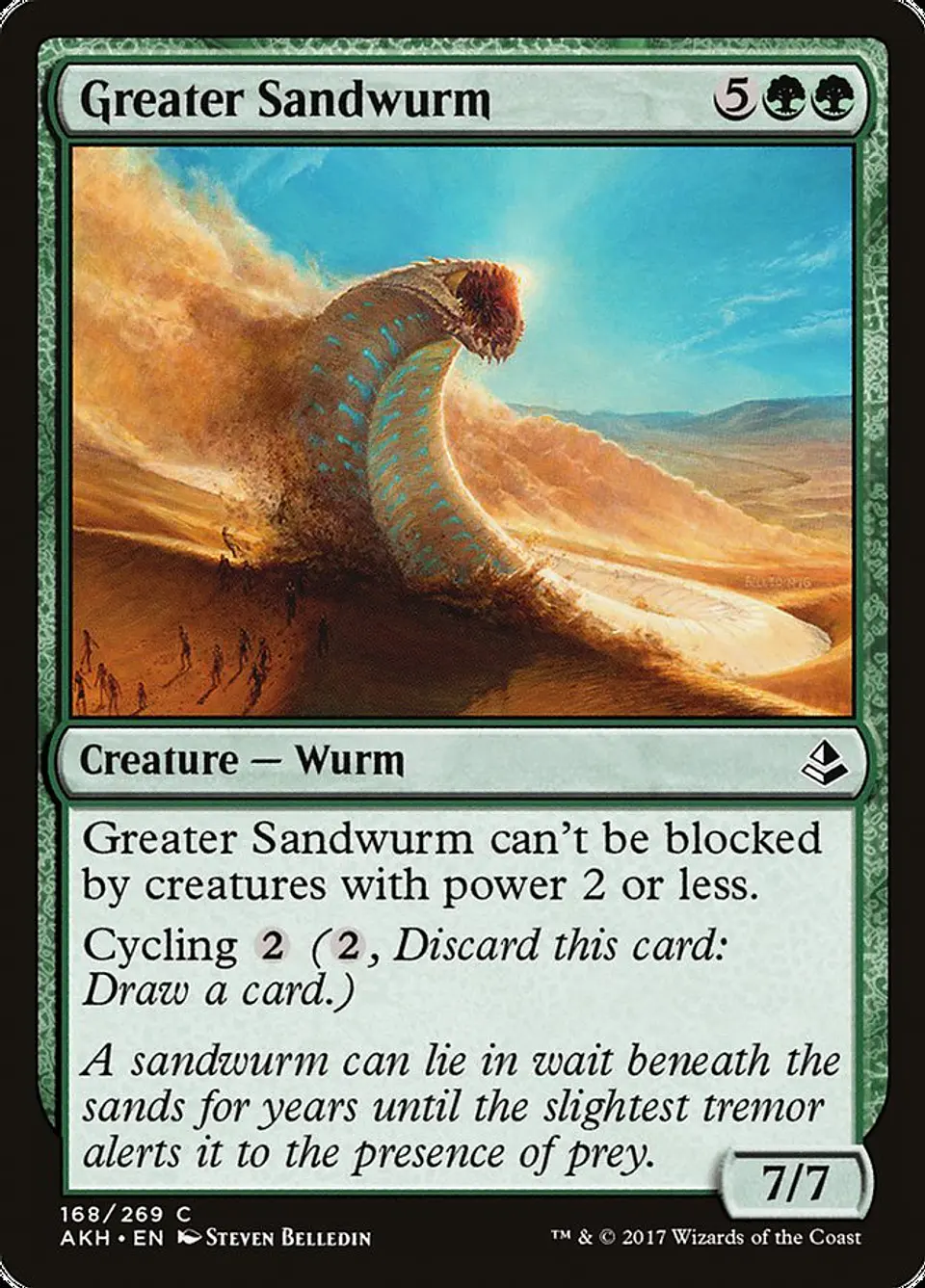 Greater Sandwurm (foil) | Español | NM | AKH 1