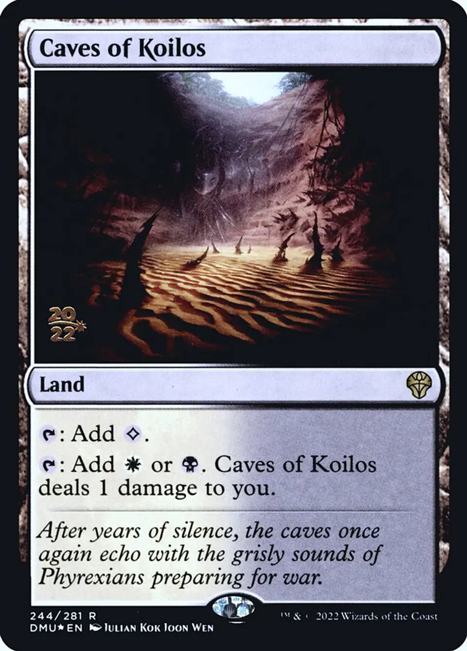 Caves of Koilos (Launch foil) | Español | NM | PDMU 1