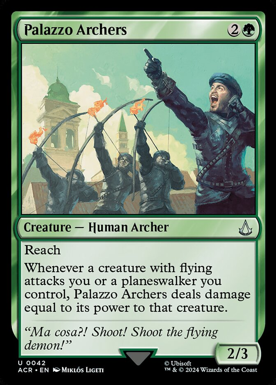 Palazzo Archers (foil) | Español | NM | ACR 1