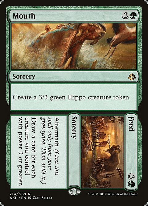 Mouth // Feed | Inglés | NM | AKH