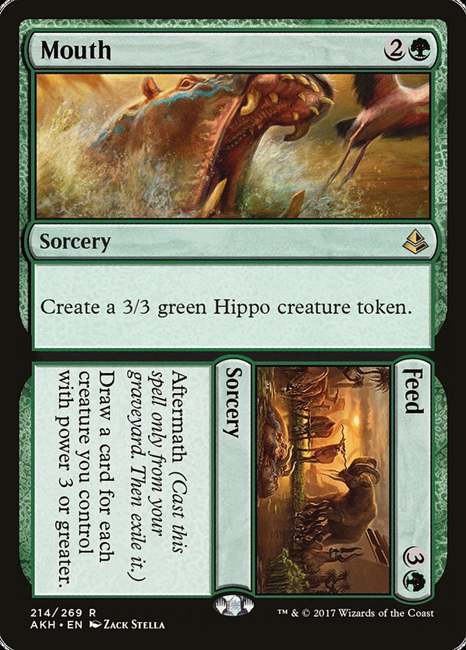 Mouth // Feed | Inglés | NM | AKH 1