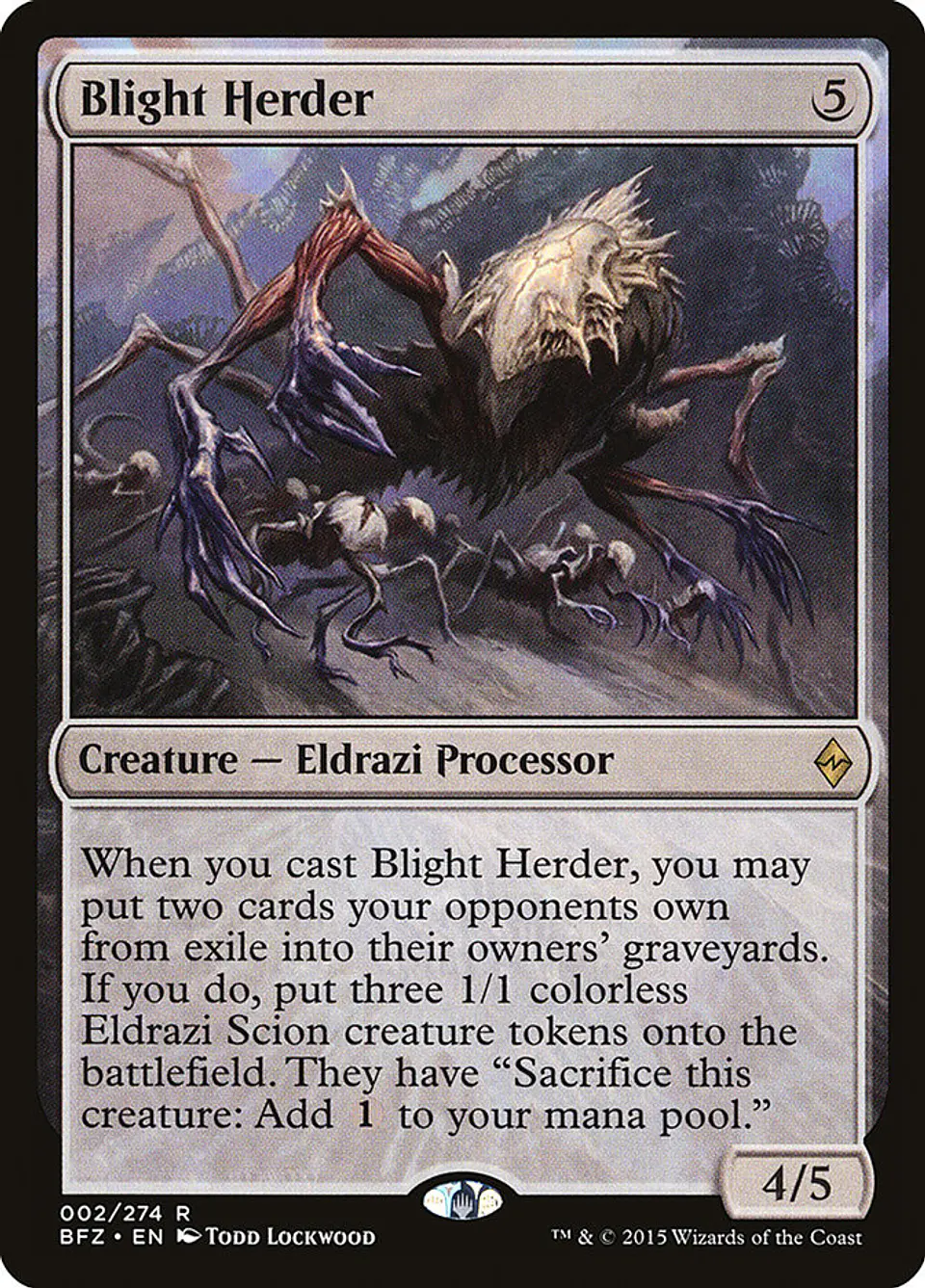 Blight Herder | Español | NM | BFZ 1