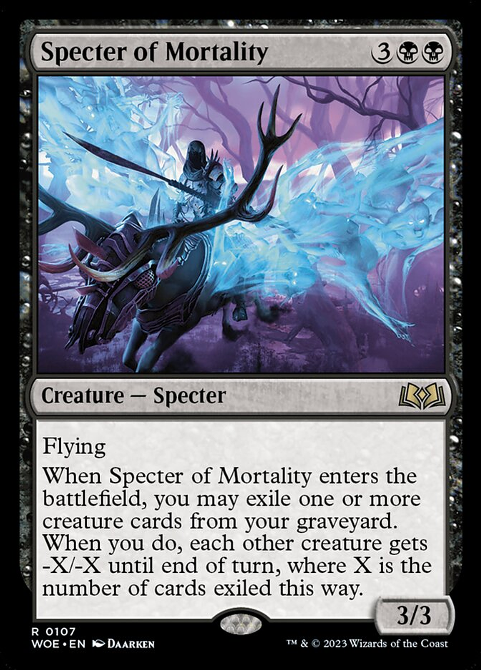Specter of Mortality | Inglés | NM | WOE 1