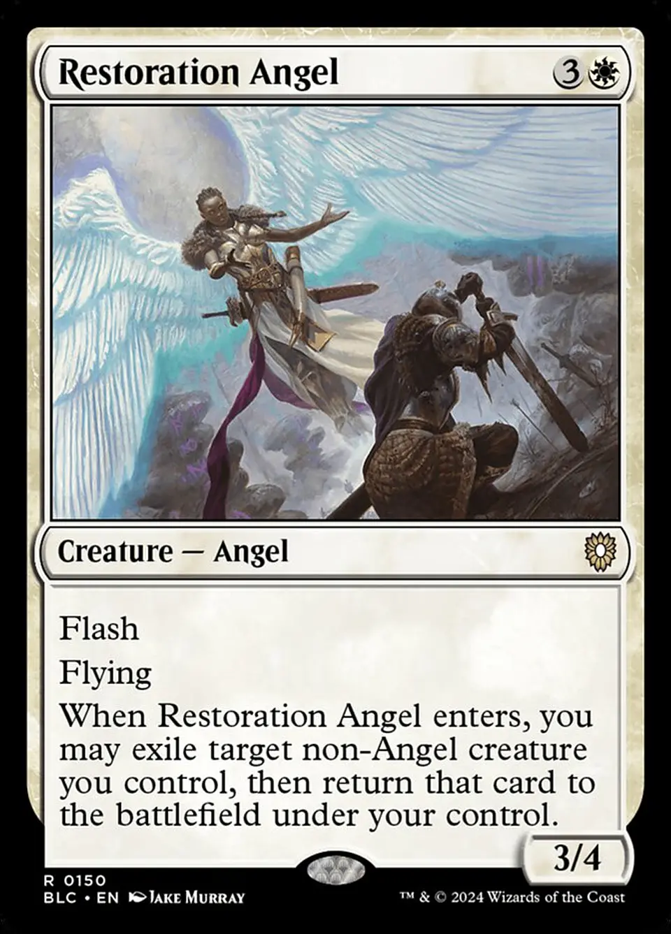 Restoration Angel | Inglés | NM | BLC 1