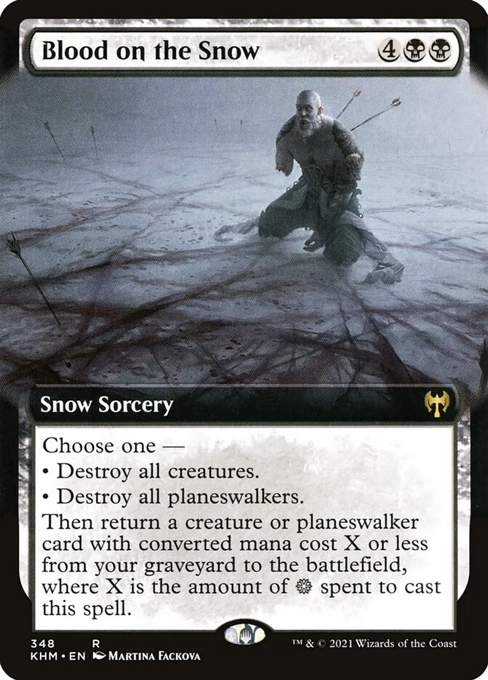Blood on the Snow (Extended Art foil) | Inglés | NM | KHM 1