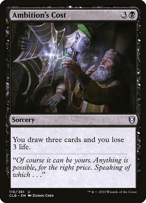 Ambition's Cost (foil) | Inglés | NM | CLB
