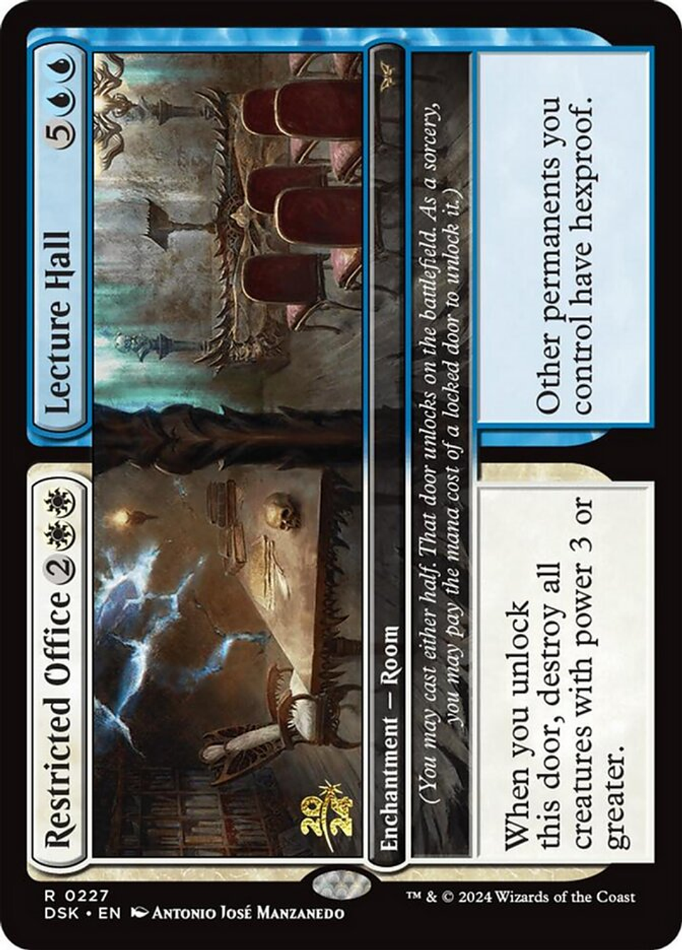 Restricted Office // Lecture Hall (Launch foil) | Español | NM | PDSK 1