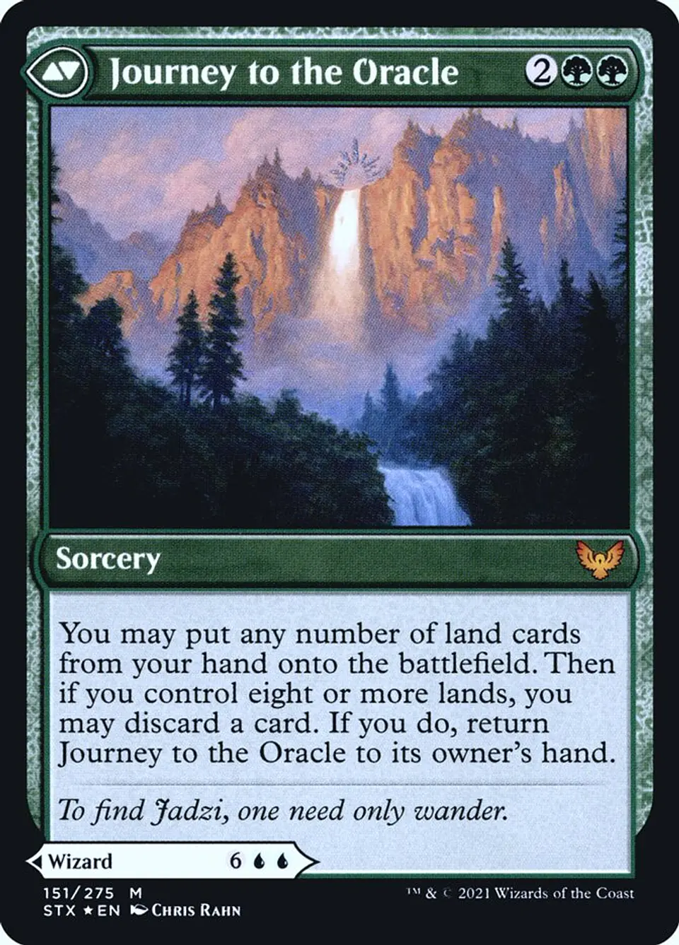 Jadzi, Oracle of Arcavios // Journey to the Oracle (Launch foil) | Español | NM | PSTX 2